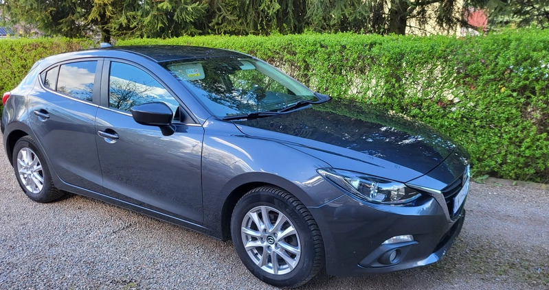 Mazda 3 cena 44900 przebieg: 177000, rok produkcji 2014 z Paczków małe 154